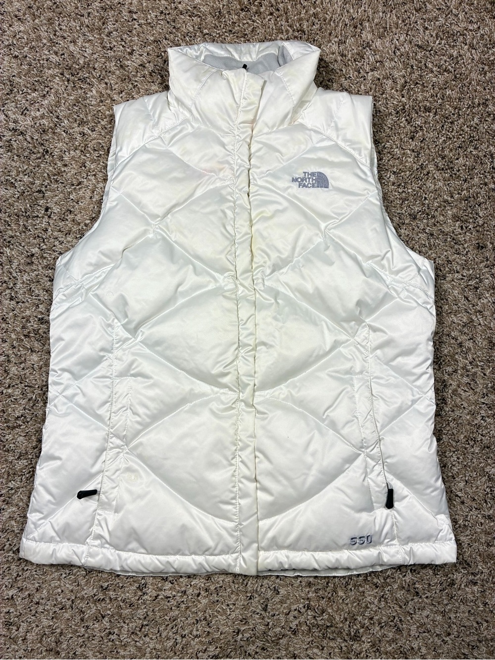 The North Face 550 Quilted Puffer Goose Down Vest